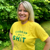 Clean Up Your Sh!t - Unisex Fine Jersey T-Shirt