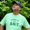 Clean Up Your Sh!t - Unisex Fine Jersey T-Shirt