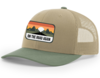 Richardson Snapback Trucker Cap - Khaki/Loden
