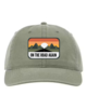 Richardson Peach Twill Dad Hat - Olive