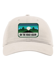 Richardson Peach Twill Dad Hat - Stone