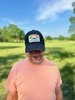 Richardson Peach Twill Dad Hat - Black
